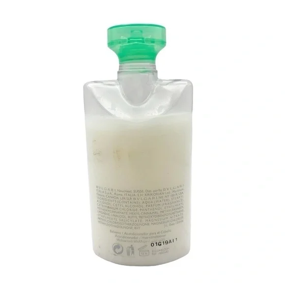 Bvlgari Au the Vert (Green Tea) Hair Conditioner 2.5 oz Deluxe Sample 90% Full - Picture 3 of 3